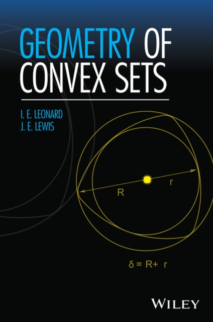 Geometry of Convex Sets, Hardback Book