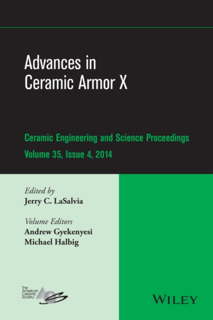 Advances in Ceramic Armor X, Volume 35, Issue 4, EPUB eBook