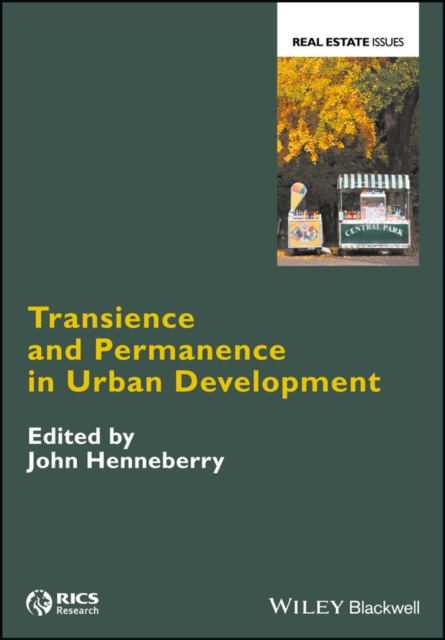 Transience and Permanence in Urban Development, Hardback Book