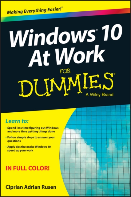 Windows 10 At Work For Dummies, PDF eBook