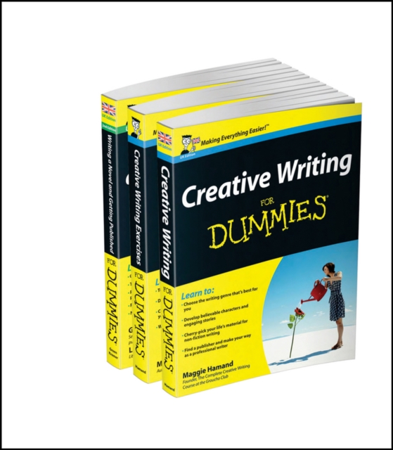 Creative Writing For Dummies Collection- Creative Writing For Dummies/Writing a Novel & Getting Published For Dummies 2e/Creative Writing Exercises FD, Paperback / softback Book