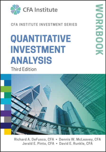 Quantitative Investment Analysis Workbook, Paperback / softback Book