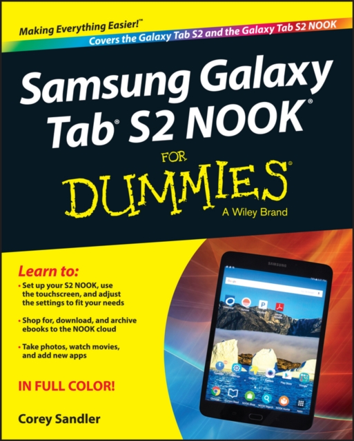 Samsung Galaxy Tab S2 NOOK For Dummies, EPUB eBook