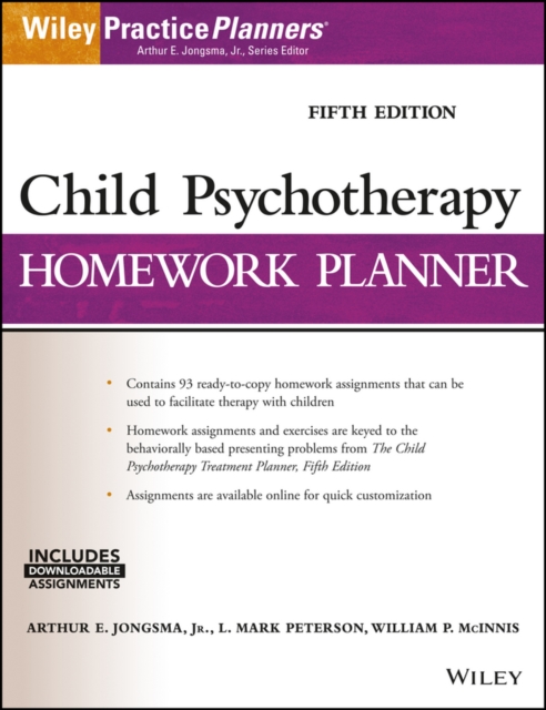 Child Psychotherapy Homework Planner, Paperback / softback Book