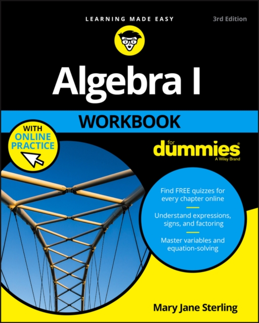 Algebra I Workbook For Dummies, PDF eBook