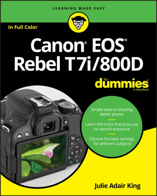 Canon EOS Rebel T7i/800D For Dummies, PDF eBook
