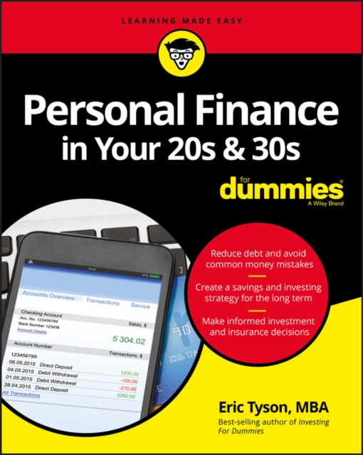 Personal Finance in Your 20s & 30s For Dummies, Paperback / softback Book
