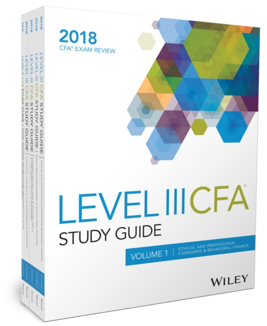 Wiley Study Guide for 2018 Level III CFA Exam: Complete Set, Paperback / softback Book