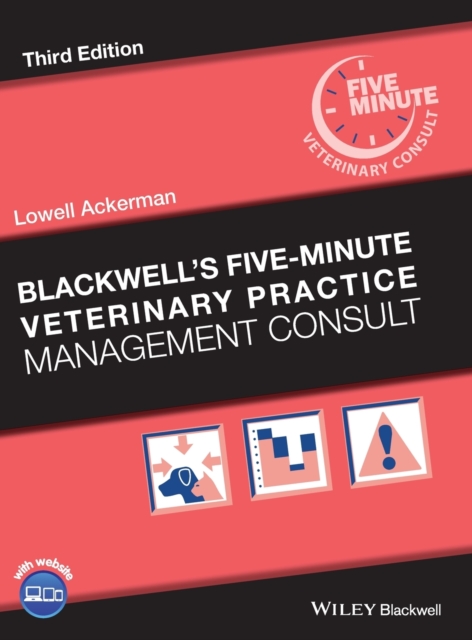 Blackwell's Five-Minute Veterinary Practice Management Consult, Hardback Book