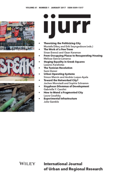 International Journal of Urban and Regional Research, Paperback / softback Book