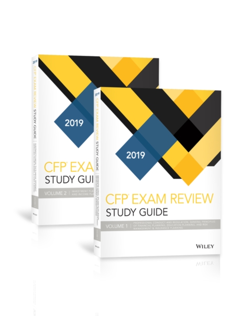 Wiley Study Guide for 2019 CFP Exam : Complete Set, Paperback / softback Book