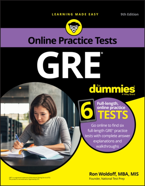 GRE For Dummies with Online Practice Tests, Paperback / softback Book