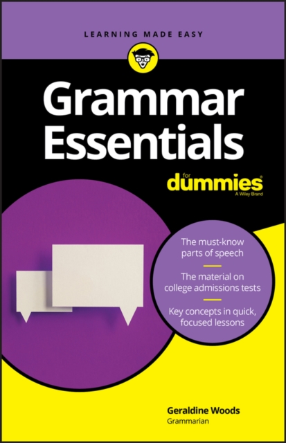 Grammar Essentials For Dummies, PDF eBook