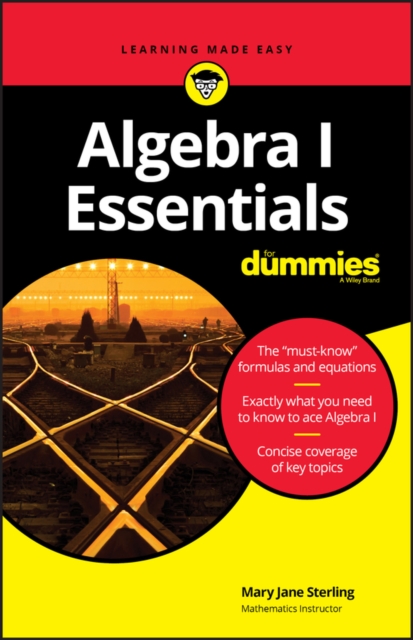 Algebra I Essentials For Dummies, PDF eBook