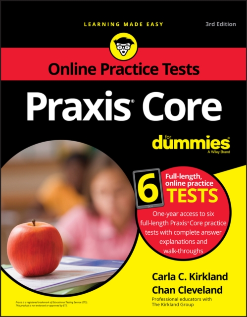 Praxis Core For Dummies with Online Practice Tests, PDF eBook