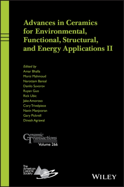 Advances in Ceramics for Environmental, Functional, Structural, and Energy Applications II, PDF eBook