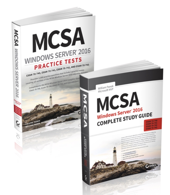 MCSA Windows Server 2016 Complete Certification Kit : Exam 70-740, Exam 70-741, Exam 70-742, and Exam 70-743, Paperback / softback Book