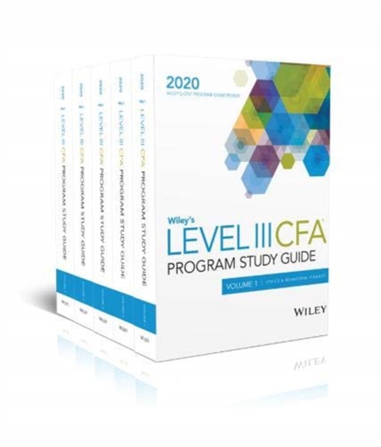 Wiley's Level III CFA Program Study Guide 2020 : Complete Set, Paperback / softback Book