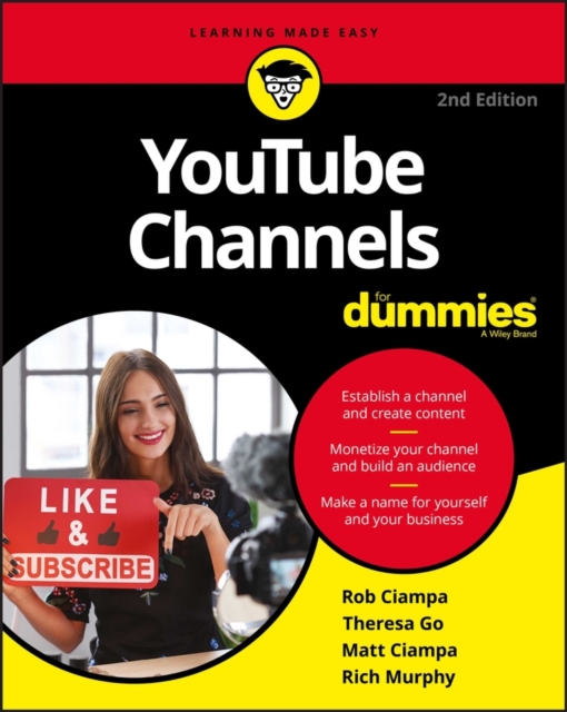 YouTube Channels For Dummies, Paperback / softback Book