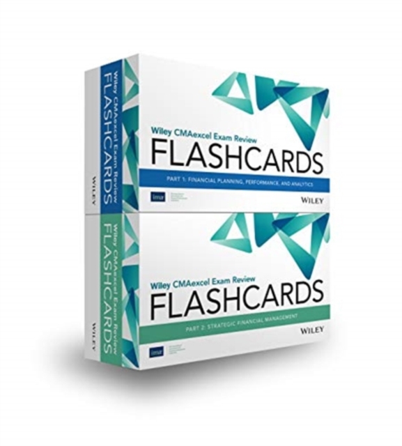 Wiley CMAexcel Exam Review 2021 Flashcards : Complete Set, Paperback / softback Book