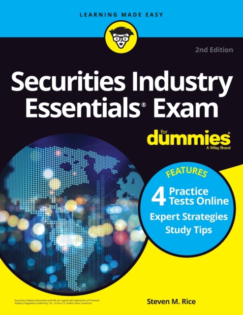 Securities Industry Essentials Exam For Dummies with Online Practice Tests, Paperback / softback Book