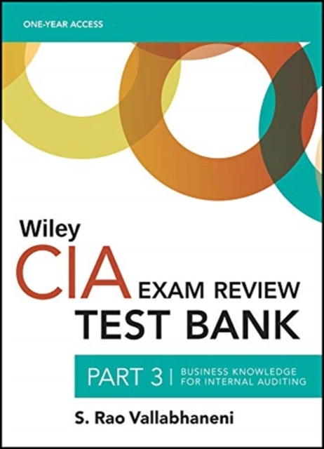 Wiley CIA Test Bank 2021 : Part 3, Business Knowledge for Internal Auditing (1-year access), Paperback / softback Book