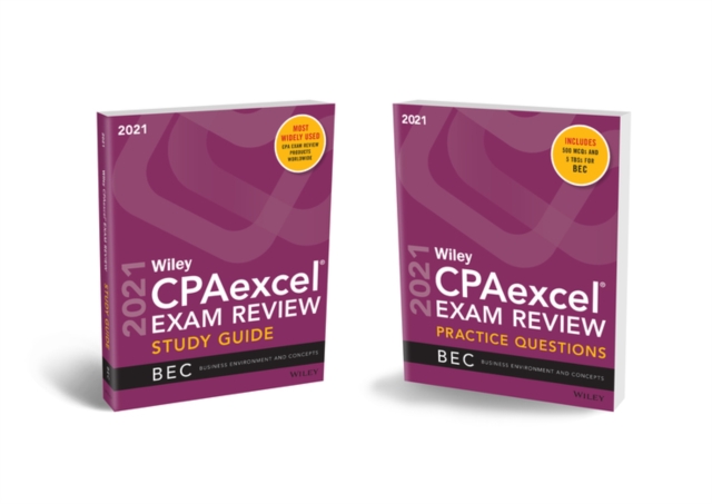 Wiley CPAexcel Exam Review 2021 Study Guide + Question Pack : Business Environment and Concepts, Paperback / softback Book