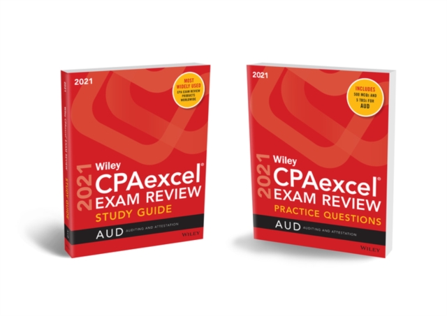 Wiley CPAexcel Exam Review 2021 Study Guide + Question Pack : Auditing, Paperback / softback Book