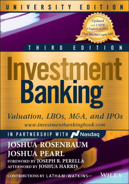 Investment Banking : Valuation, LBOs, M&A, and IPOs, University Edition, Paperback / softback Book
