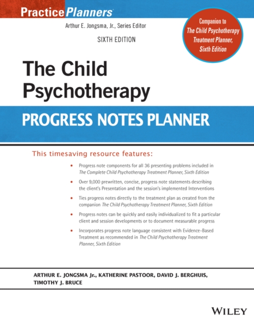 The Child Psychotherapy Progress Notes Planner, EPUB eBook