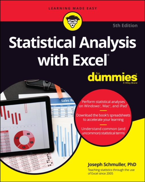 Statistical Analysis with Excel For Dummies, Paperback / softback Book