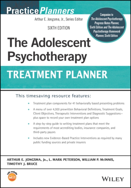 The Adolescent Psychotherapy Treatment Planner, Paperback / softback Book