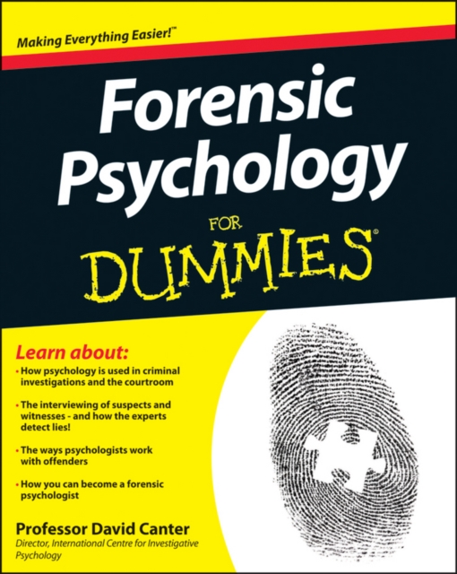 Forensic Psychology For Dummies, EPUB eBook