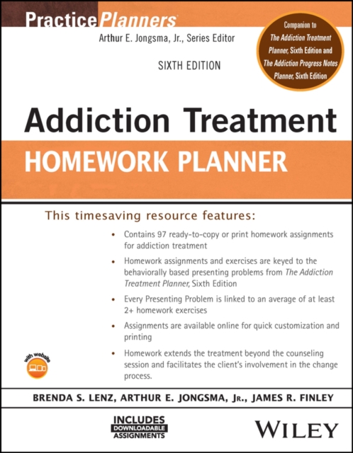 Addiction Treatment Homework Planner, Paperback / softback Book