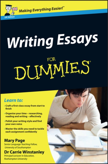 Writing Essays For Dummies, UK Edition, EPUB eBook