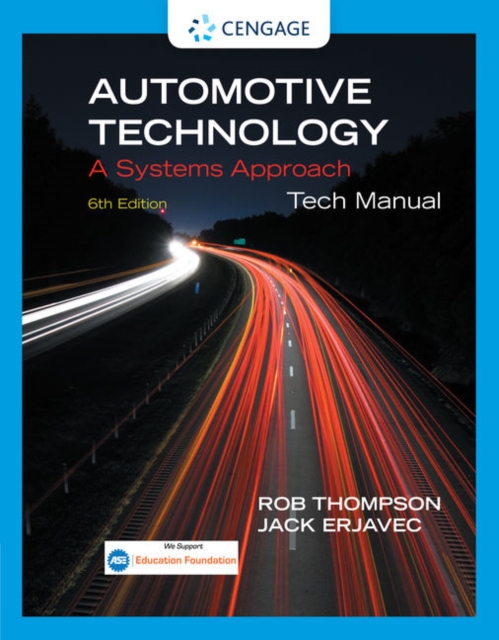 Tech Manual for Erjavec's Automotive Technology: A Systems Approach, Paperback / softback Book
