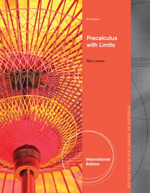 Precalculus with Limits, International Edition, Paperback / softback Book