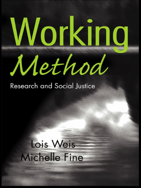 Working Method : Research and Social Justice, PDF eBook