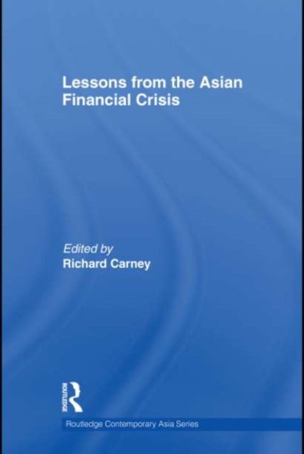 Lessons from the Asian Financial Crisis, PDF eBook