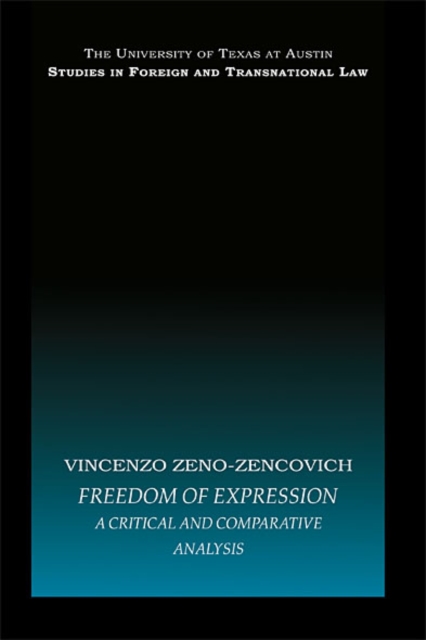 Freedom of Expression : A critical and comparative analysis, EPUB eBook