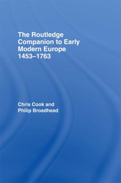 The Routledge Companion to Early Modern Europe, 1453-1763, EPUB eBook