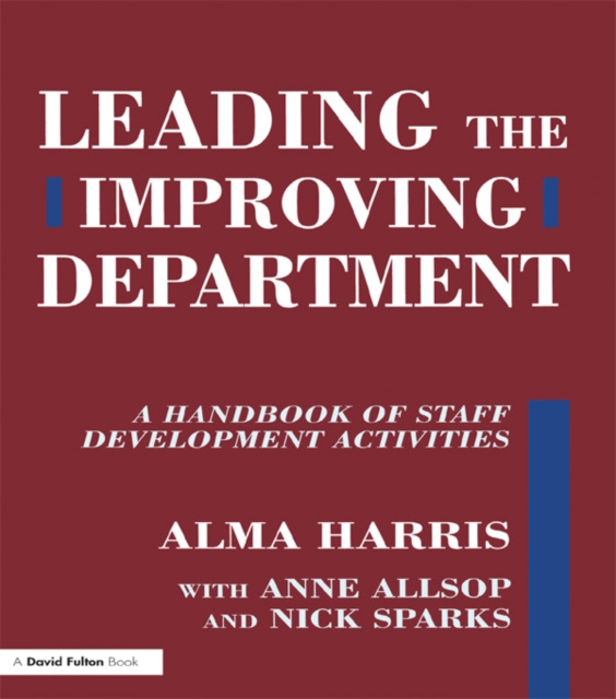 Leading the Improving Department : A Handbook of Staff Activities, PDF eBook