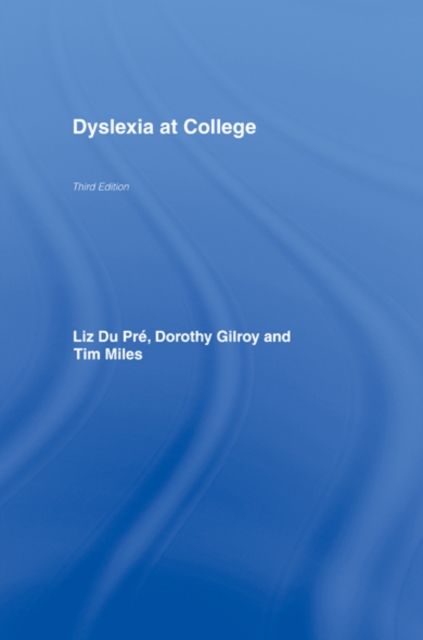 Dyslexia at College, EPUB eBook