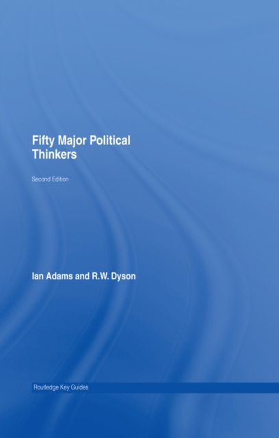 Fifty Major Political Thinkers, EPUB eBook