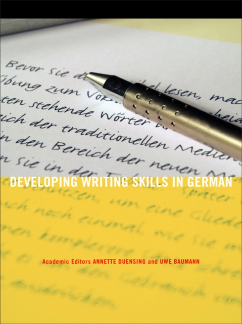 Developing Writing Skills in German, EPUB eBook