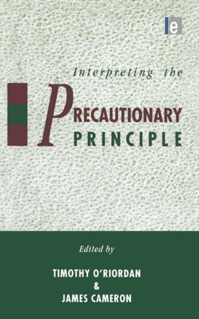 Interpreting the Precautionary Principle, PDF eBook