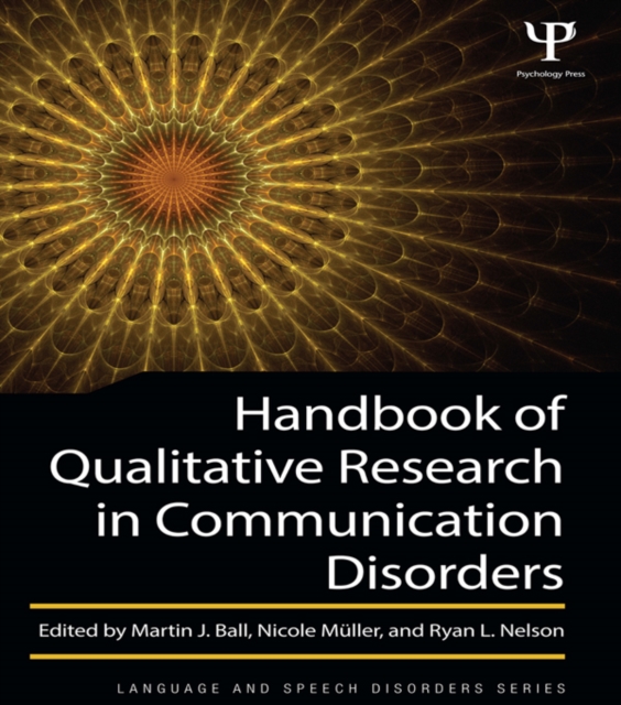 Handbook of Qualitative Research in Communication Disorders, EPUB eBook