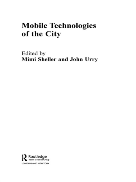 Mobile Technologies of the City, PDF eBook