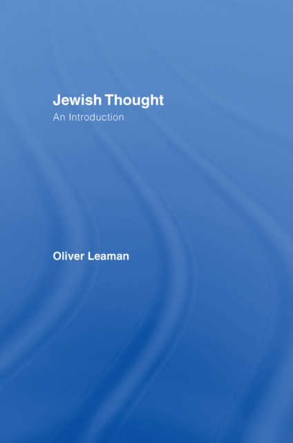 Jewish Thought : An Introduction, PDF eBook