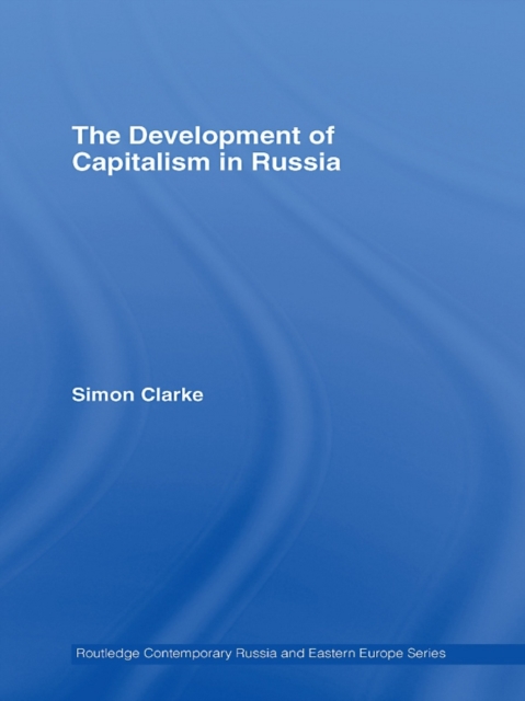 The Development of Capitalism in Russia, EPUB eBook